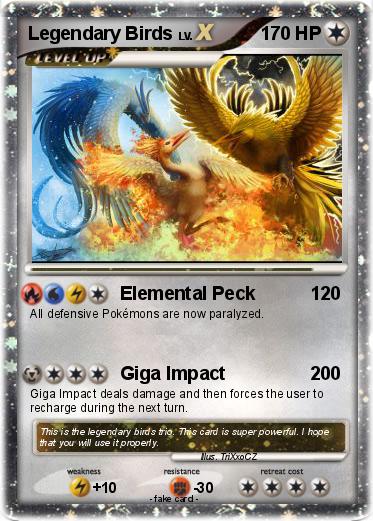 Pokemon Legendary Birds
