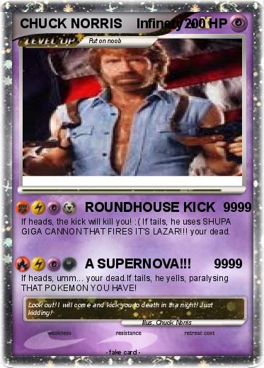 Pokemon CHUCK NORRIS    Infinety