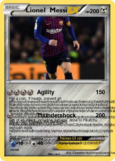 Pokemon Lionel  Messi