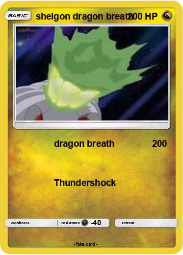 Pokemon shelgon dragon breath