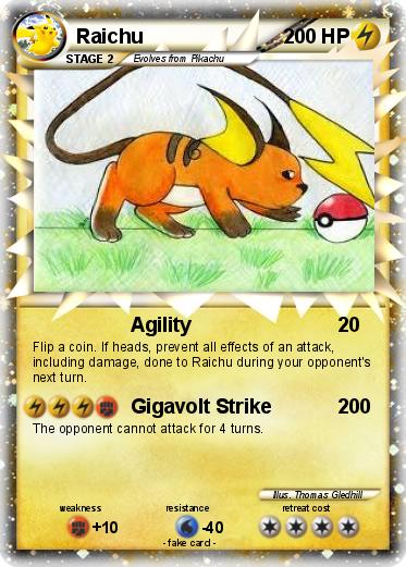 Pokemon Raichu