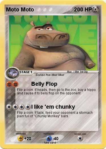 Pokemon Moto Moto