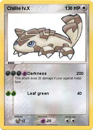 Pokemon Chillie lv.X