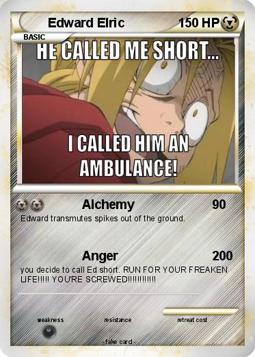 Pokemon Edward Elric