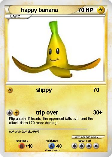 Pokemon happy banana