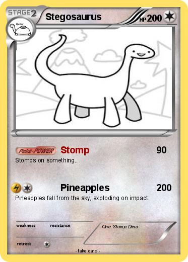 Pokemon Stegosaurus