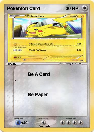 Pokemon Pokemon Card