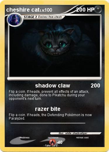 Pokemon cheshire cat