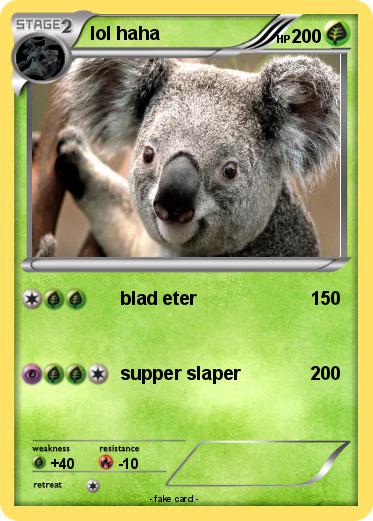 Pokemon lol haha