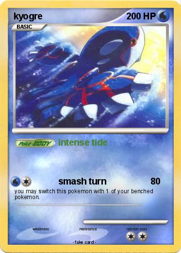 Pokemon kyogre