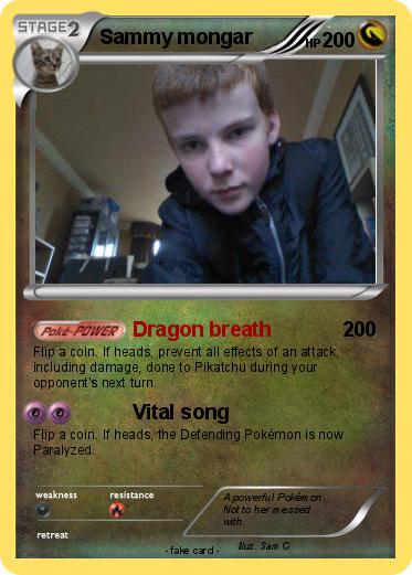 Pokemon Sammy mongar