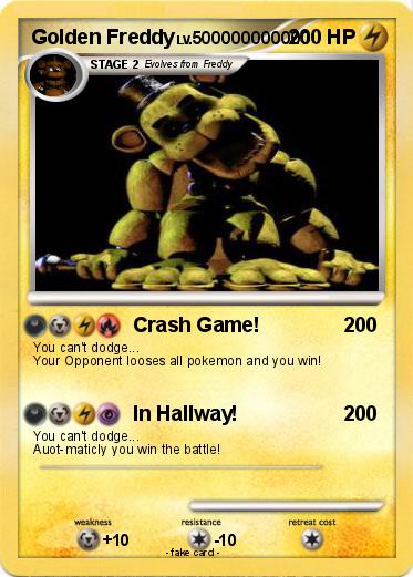 Pokemon Golden Freddy
