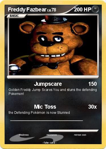 Pokemon Freddy Fazbear