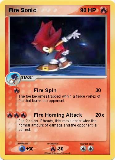 Pokemon Fire Sonic