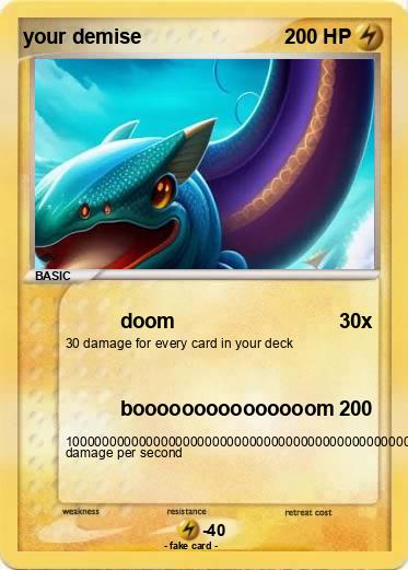 Pokemon your demise