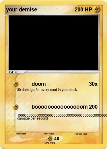 Pokemon your demise