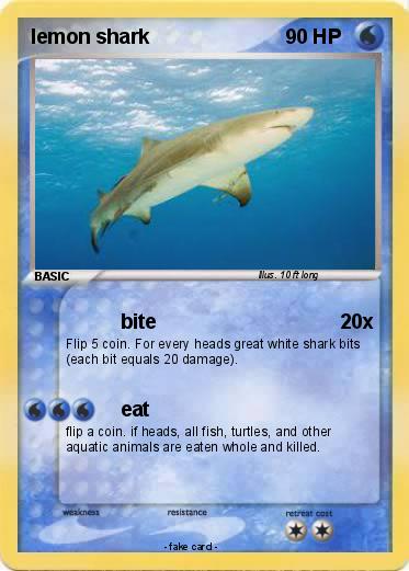 Pokemon lemon shark