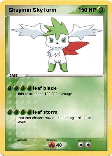 Pokemon Shaymin Sky form