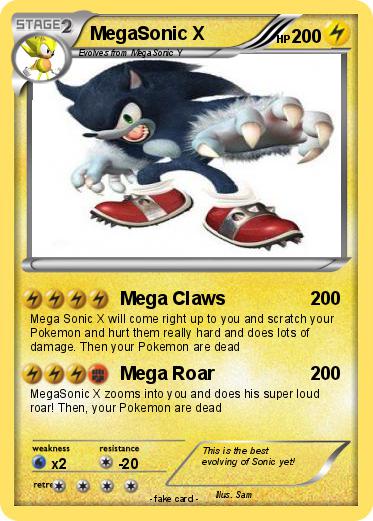 Pokemon MegaSonic X