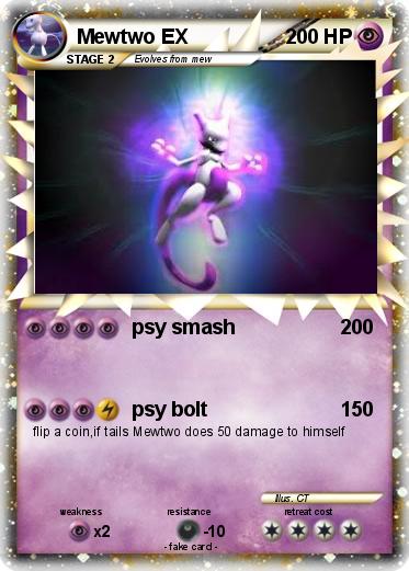 Pokemon Mewtwo EX