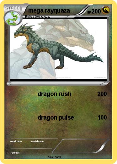 Pokemon mega rayquaza
