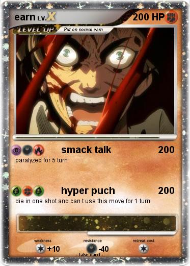 Pokemon earn