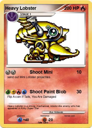 Pokemon Heavy Lobster
