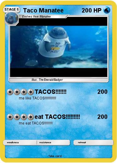Pokemon Taco Manatee