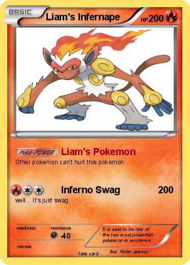 Pokemon Liam's Infernape