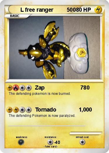 Pokemon L free ranger         500