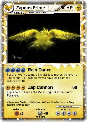 Pokemon Zapdos Prime