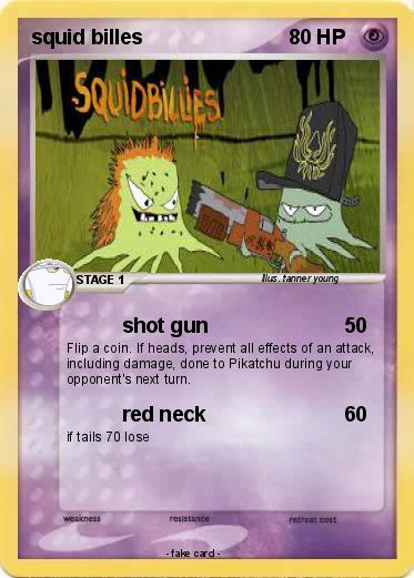 Pokemon squid billes