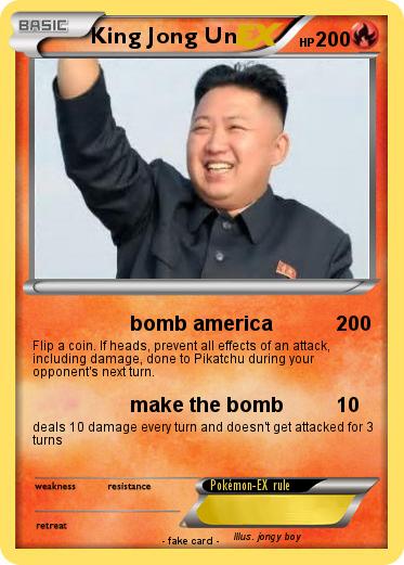 Pokemon King Jong Un