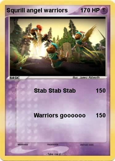 Pokemon Squrill angel warriors