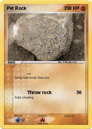 Pokemon Pet Rock