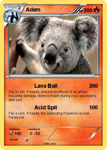 Pokemon Adam