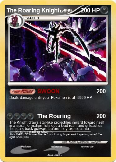 Pokemon The Roaring Knight