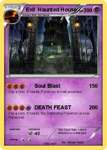 Pokemon Evil  Haunted House