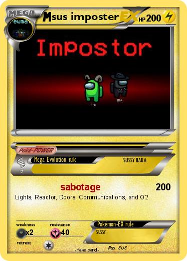 Pokemon sus imposter