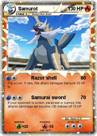 Pokemon Samurot