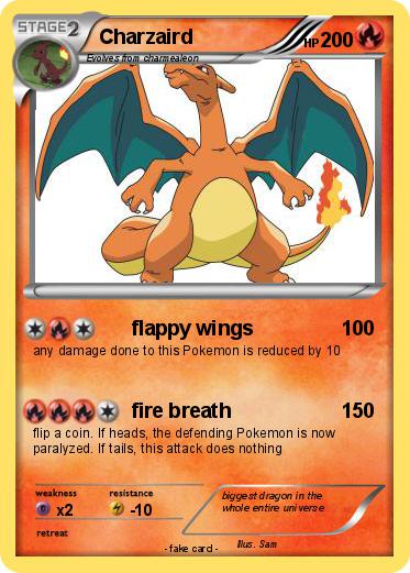 Pokemon Charzaird