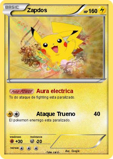 Pokemon Zapdos