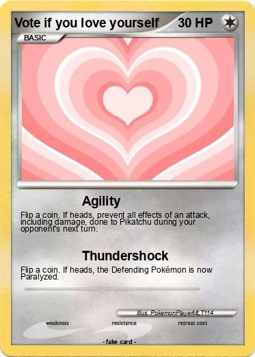 Pokemon Vote if you love yourself