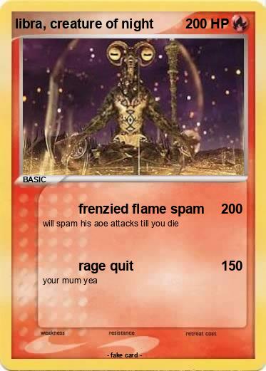 Pokemon libra, creature of night