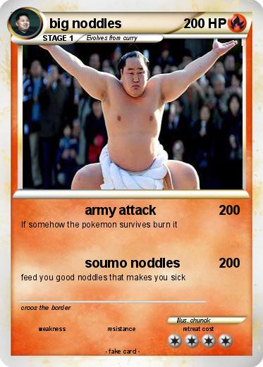 Pokemon big noddles