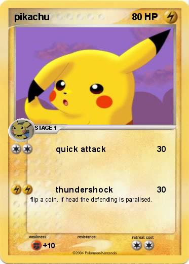 Pokemon pikachu