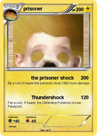 Pokemon prisoner