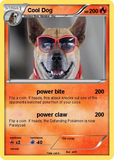 Pokemon Cool Dog