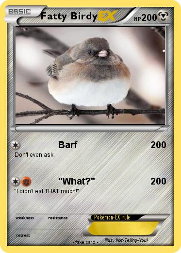 Pokemon Fatty Birdy