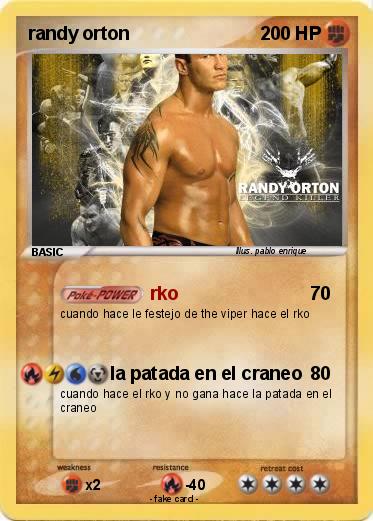 Pokemon randy orton